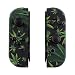 eXtremeRate Soft Touch Grip Green Weeds Joycon Handheld Controller Housing with Full Set Buttons, DIY Replacement Shell Case for Nintendo Switch Joy-Con – Console Shell NOT Included