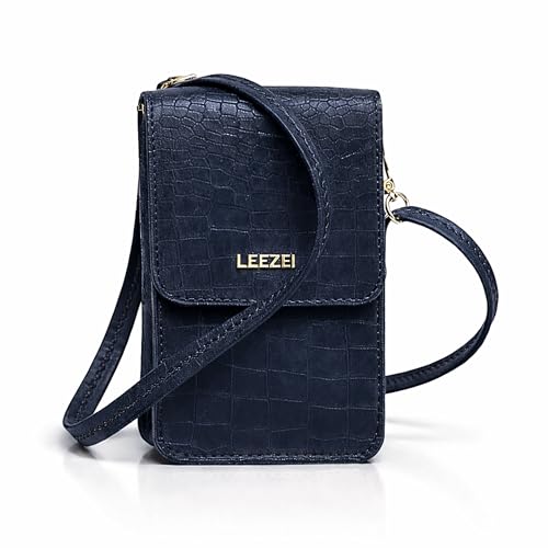 Image of LEEZEL Women's Girls Wallet Sling Bag for Mobile Cell Phone Holder