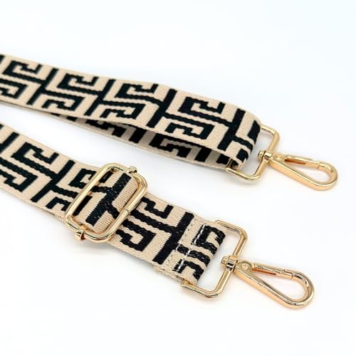 Image of S&loyoe Purse Straps Replacement Crossbody Bag Strap Adjustable Wide Guitar Straps for Handbags 1.5inch