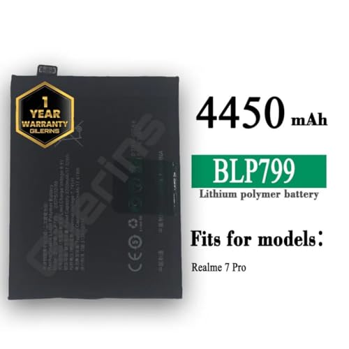 Image of Original BLP799 Battery for Realme X7 Pro /7 Pro Narzo 20 Pro Battery with 1 Year Warranty****(RR3)