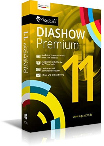 Preisvergleich Produktbild AquaSoft DiaShow 11 Premium / DVD / 2 / - / PC / Disc / Disc
