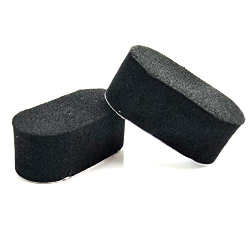 Eudax 72 Pcs Fpv Black Sponge Mat Landing Skid Pad Gear Anti-Vibration Shockproof Foam Sticky Tape For Rc Multirotor Quadcopter Racing Copter Drone Mini-Quad #TOP5