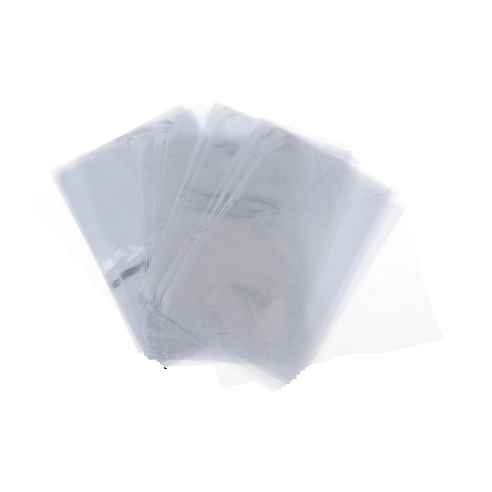 GAJUST 100PCS PVC Shrink Wrap Bags Plastic Film Shrink Wrapping Bags for Soaps Bottles Bath Bombs Packaging Gift Baskets (Size : 14x22cm)
