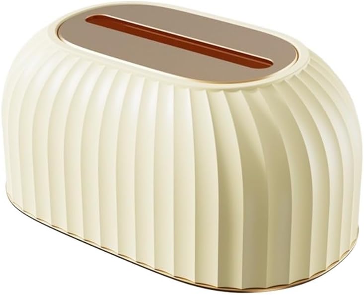Striped Tissue Box Household High Appearance Level Bathroom Living Room Hotel Napkin Pumping Paper image 4
