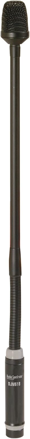 On-Stage DJM618 Professional XLR Gooseneck Microphone,Black