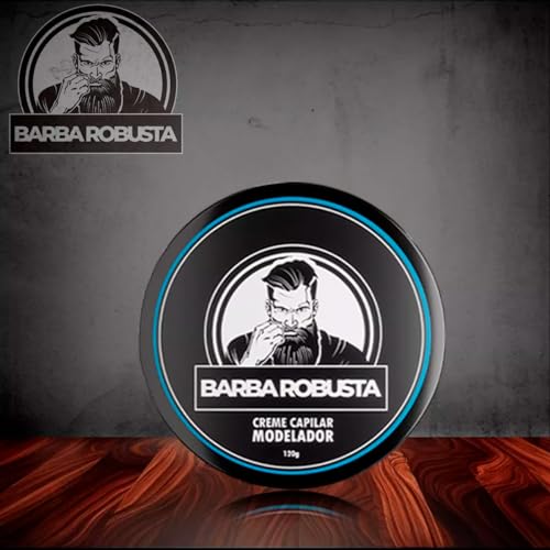 Cera Para Barba Bigode Modelar Controla Frizz Barba Robusta