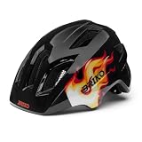 Briko - Casco, Bambino/a, Nero, Polistirene Espanso, Ciclismo, Ax, Taglia: XS