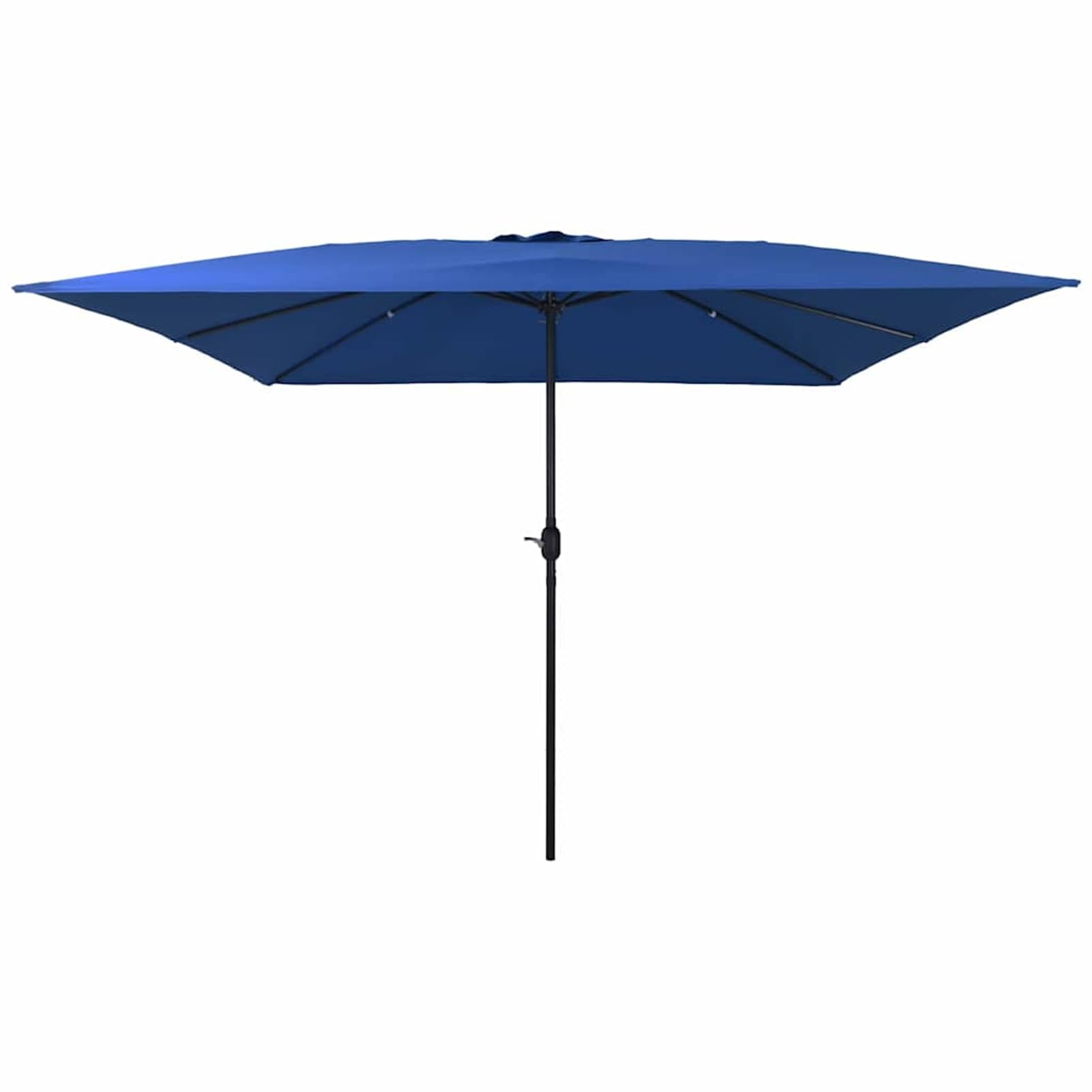 Parasol cuadrado grande Homgoday de 295x245 cm en color azul exterior