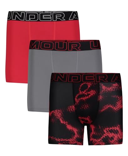 Image of Under Armour Performance Tech- Prints 3-pack (big Kid)