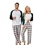 Dark Green/ Green White Plaid