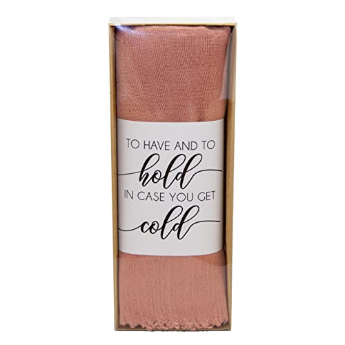 Pashmina Shawls and Wraps for Wedding, Pashmina Shawls and Wraps for Evening Dresses, Shawl Wraps Scarves for Women, Wedding Favors Gifts for Guests in Bulk, Bridal Shawl, Bridesmaid Gift (Rose Gold)