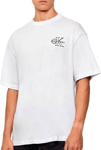 Calvin Klein SS 30S MICRO MONOLOGO GRAPHIC TE T-shirt Erkek