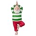 Hallmark QGO1679 Santa Yoga Ornament