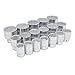 Urrea 55109 3/4-Inch Drive Chrome Socket Set, 18-Piece
