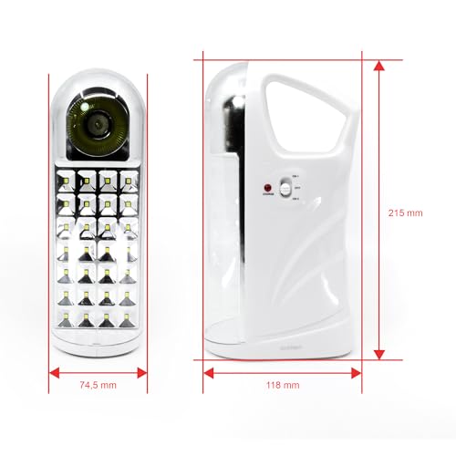 Avidsen Lampada Emergenza Portatile 28 Led - 9