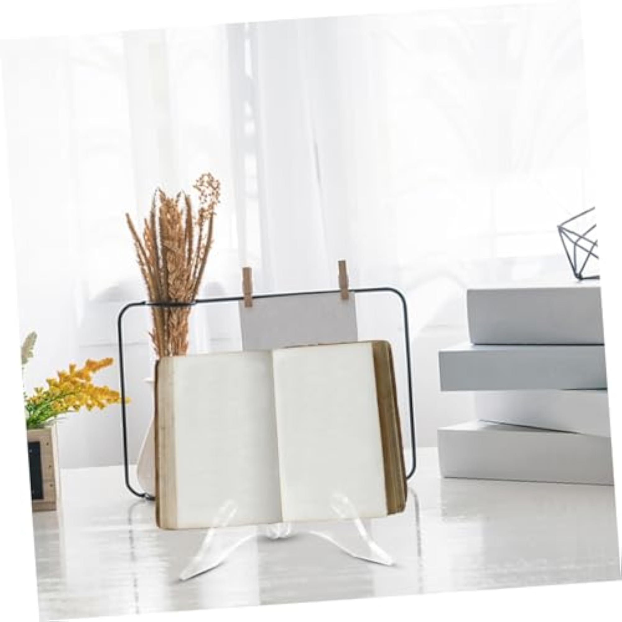 Acrylic Recipe Holder for Kitchen Counter Display