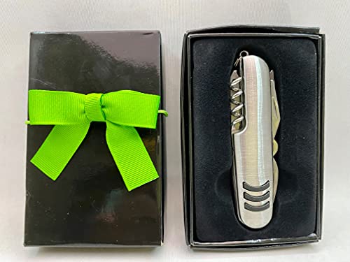 Navajas multiusos PERSONALIZADAS Regalos Detalles Invitados Boda Bautizo Comunión (pack 15 unidades) Hombres padrinos GRABADOS