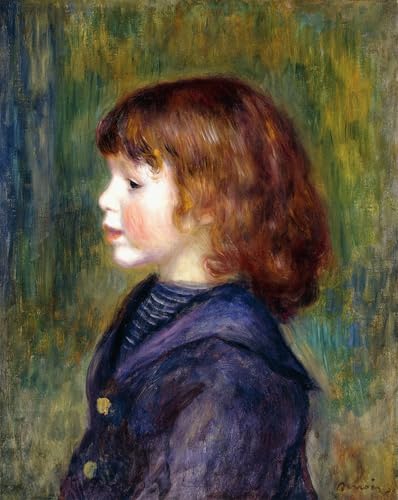 Tableaux Peinture sur Toile Portrait de Renoir en habit de marin d'Artiste Premium