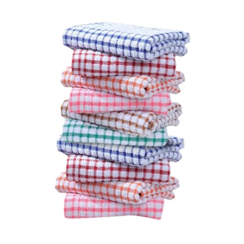 PETSOLA 10 Paños de Cocina/Trapos para Lavar Platos/paños de Limpieza para Cocina, Hogar Y Baño