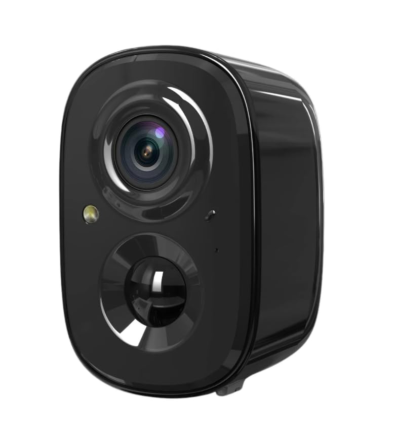 VicoHome CG6 Bezprzewodowa kamera zewnętrzna do monitoringu kolorowa noktowizja 2K wykrywanie ruchu AI 2-way audio, WiFi bateria odporność na warunki atmosferyczne IP65 reflektor alarm chmura/karta SD