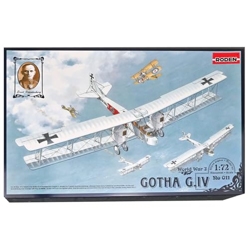 Roden Gotha G.IV German Heavy Bomber Airplane Model Kit