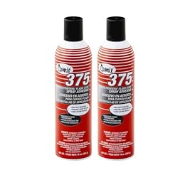Camie Screen Printers Flash Cure Spray Adhesive - 14 oz. can, 2 Count, Red
