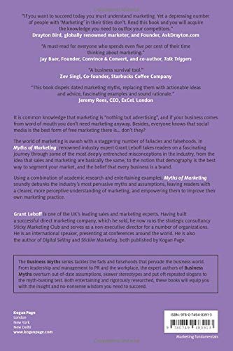 Myths of Marketing: Banish the Misconceptions and Become a Great Marketer