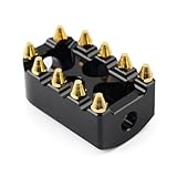 Tolle Funktion: Es kann um volle 360 ​​Grad gedreht werden, um den für Sie bequemsten Winkel zu finden, und dann mit Edelstahlbeschlägen (Beschläge NICHT im Lieferumfang enthalten) arretiert werden; mit Neigungsverstellungsbeschlägen, mit denen Sie den Winkel der Schalthebelstifte ändern können, um die geeignete Fahrposition zu erhalten.