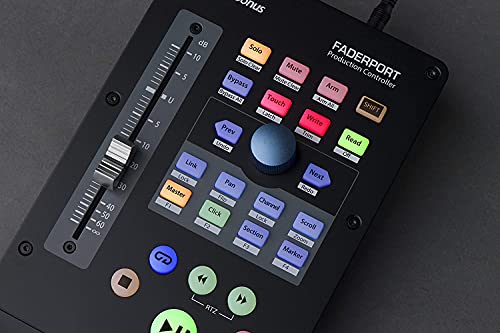 Presonus Faderport Single-Fader Usb Control Surface With Studio One, Daw Studio Magic And Plug-In Suite Software Pack And Lyxpro Headphones #TOP1