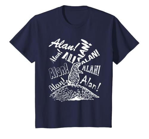 Prairie Dog Calling Al Allen Alan Viral T-Shirt, Youth, Navy Blue, Large