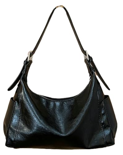 Women's Soft Crossbody Bag Shoulder Handbag PU Leather Purse Small Tote With Zipper 2025