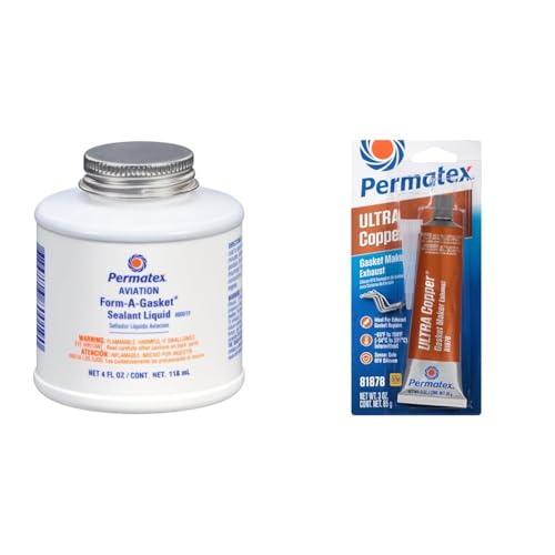 Permatex 80019 Aviation Form-A-Gasket No. 3 Sealant, 4 oz. &