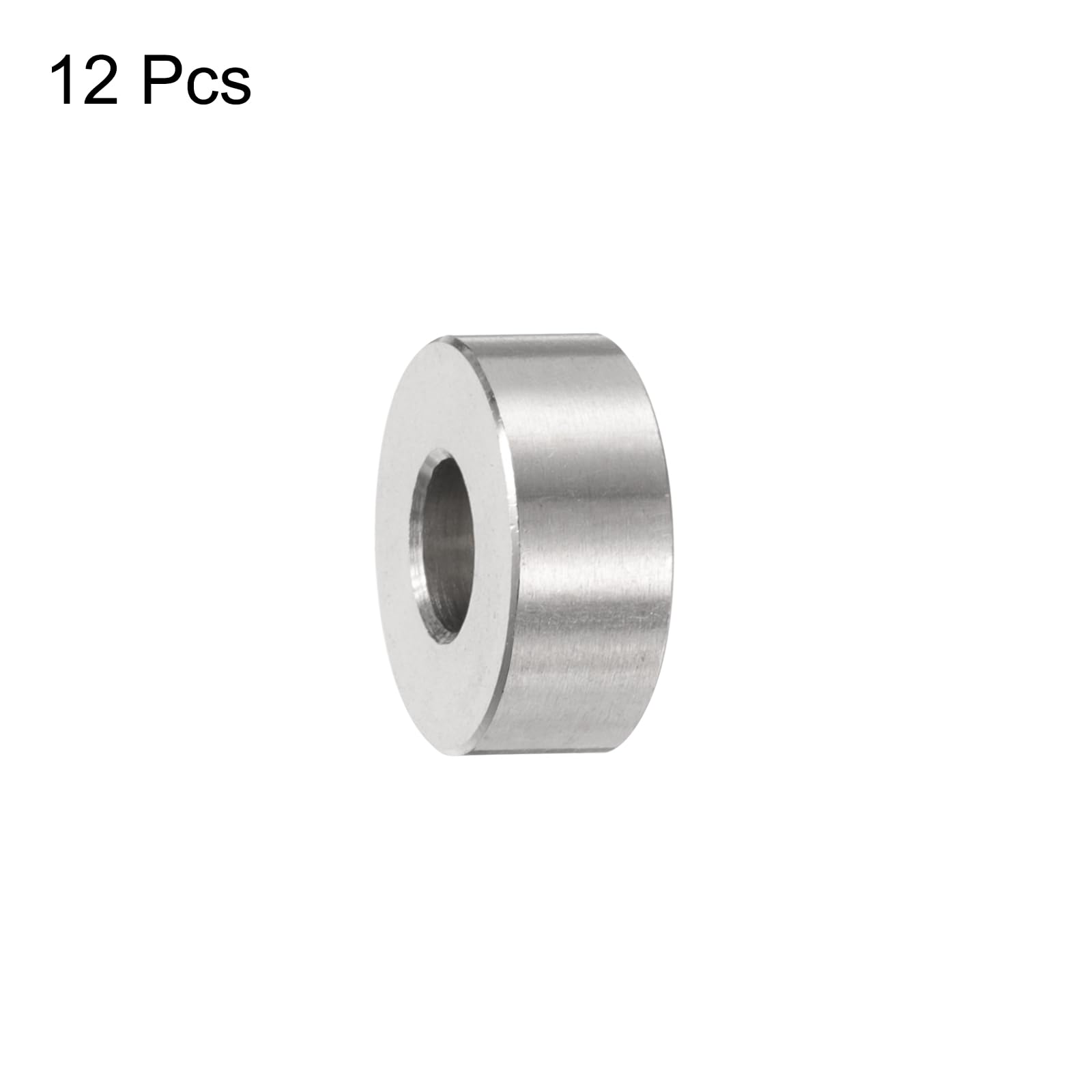 QUARKZMAN M3 x 80mm 0.5mm Steigung Vollgewindestangen x 10 Stück 304 Edelstahl Außengewindestange für Bolzen und Klemmen und Aufhänger und U-Bolzen Silber