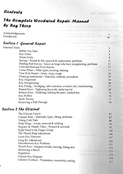 Spiral-bound The Complete Woodwind Repair Manual Book