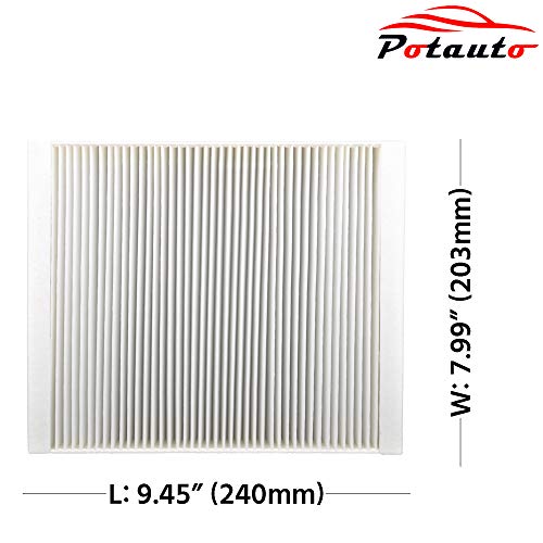 Potauto Map 1021W (Cf10775) High Performance Car Cabin Air Filter Replacement For Buick Encore Lacrosse Regal Verano, Cadillac Elr Srx, Chevrolet Malibu Orlando Soni Spark Ev Trax , Saab 9-4X 9-5 #TOP1
