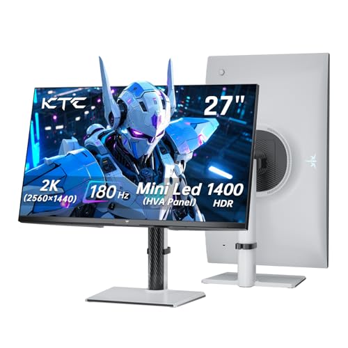 KTC HDR1400 180Hz 27-inch mini LED monitor