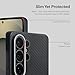 pitaka for S26 Ultra Case, 6.9 Inch, Compatible with MagSafe, Ultra-Slim Samsung Galaxy S26 Ultra Case with Aaron Button, 600D Aramid Fiber Woven [Edge Case - Black/Grey]