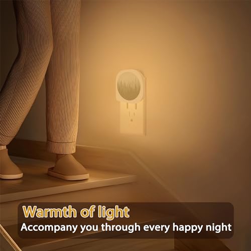 Image of Misty Forest Night Light, Nature Scenery Night Lights Plug in Auto Sensor Lamp Dusk to Dawn for Boys Girls Seniors Elderly, ZLU03064