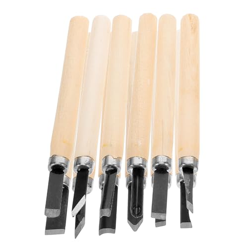 OSALADI 12pezzi Coltelli per Intaglio Legno di Scalpelli per Lavorazione Legno Utensili per Scultura Argilla Coltello Intaglio Strumento Taglio