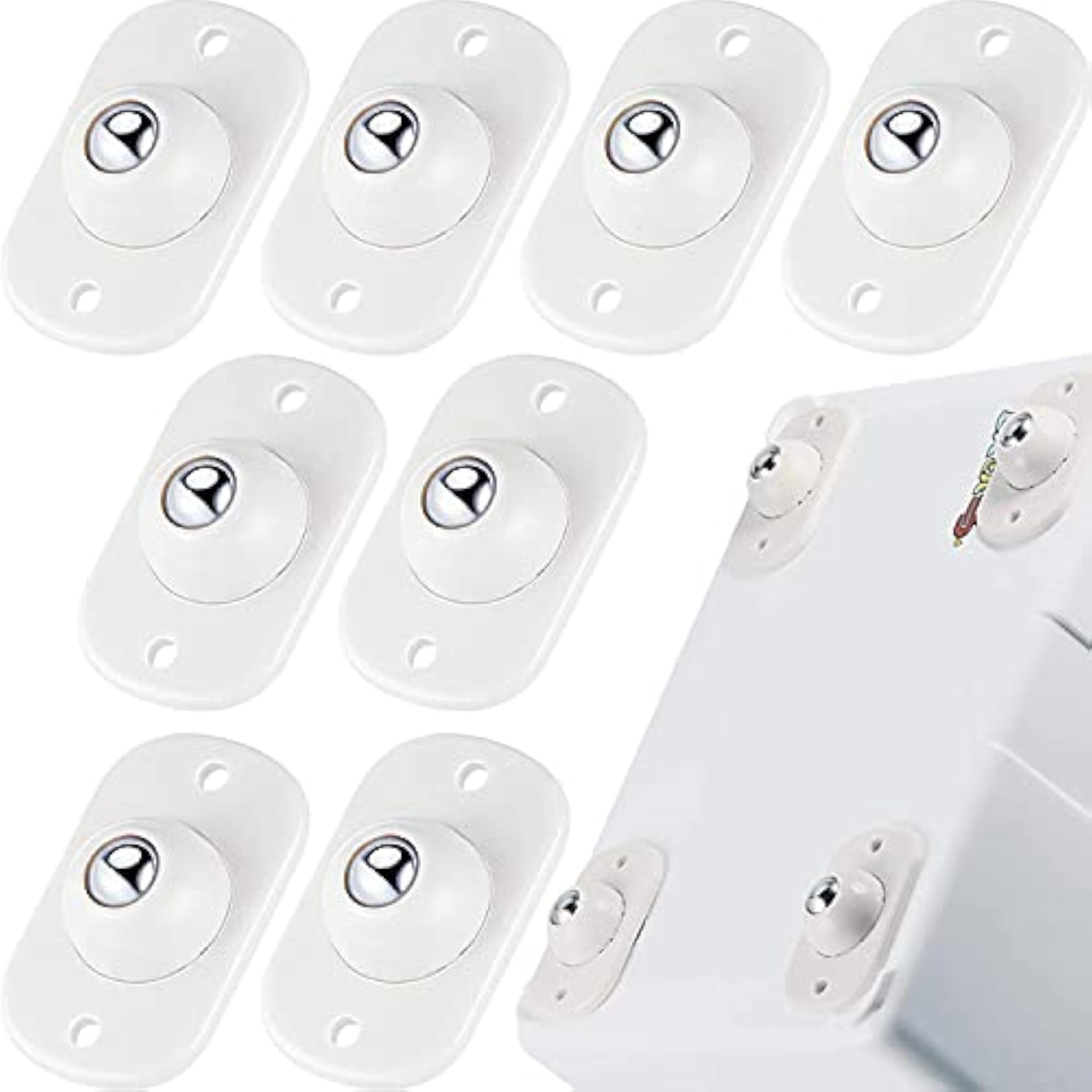 Self Adhesive Stainless Steel Mini Swivel Caster Wheels