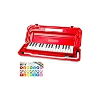 メジナ君ページ　ハーモニカ赤 HOHNER Merodicaシリーズ 鍵盤ハーモニカC943274 Fire MERODICA新品