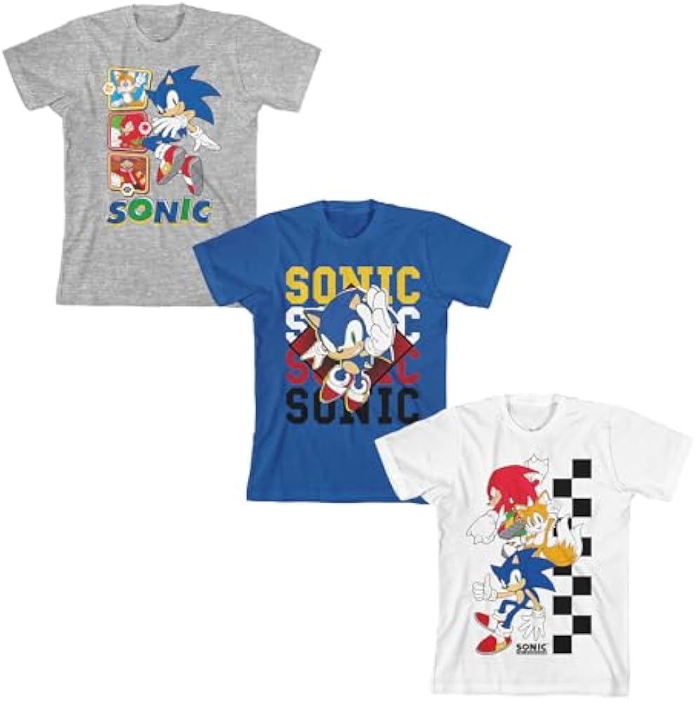 Amazon.com: Bioworld Sonic The Hedgehog Classic Characters (Pack
