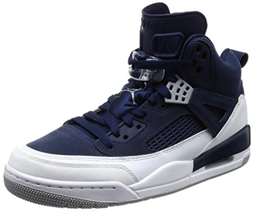 Jordan Spizike Men's Shoes Midnight Navy/Metallic Silver 315371-406 (8.5 D(M) Us) #TOP14