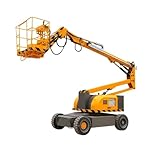 Compact Towable Boom Lift – Electric Hydraulic Articulated Arm Lift for High-Altitude Jobs & Tight Workspaces