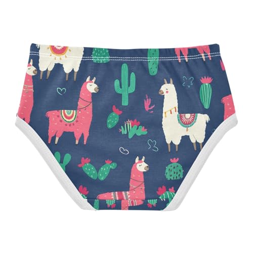 Alpaca Llamas Cacti Toddler Girls's Underwear 2T 202c12242
