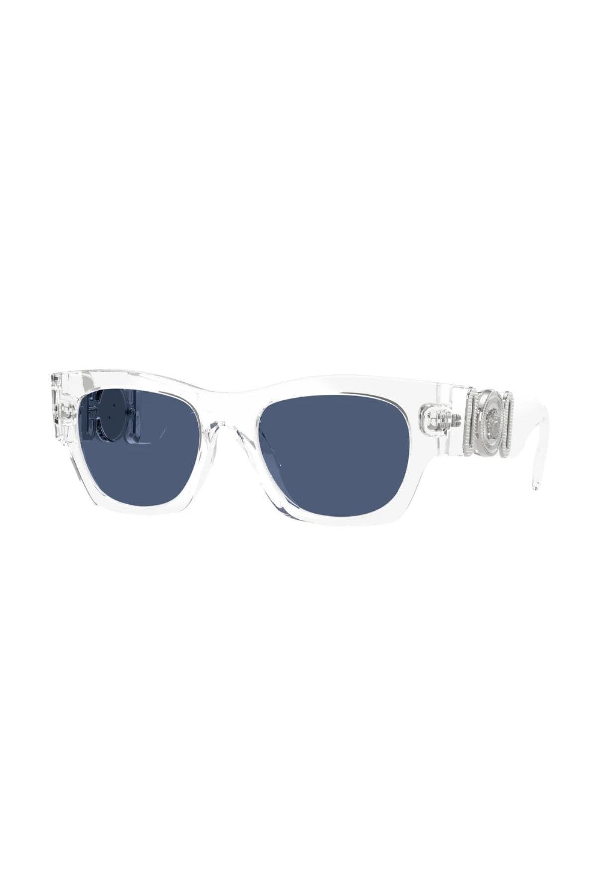 Versace Man Sunglass VE4479U -  Frame color: Crystal, Lens color: Blue