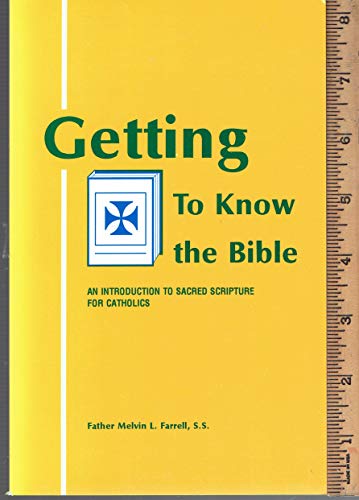 Getting To Know The Bible B0029ODMSW Book Cover