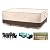 F&J Outdoors Heavy Duty Rip-Stop Fabric Extra Large Anti-UV Waterproof Patio Furniture Covers, 140"x86"x30.5"