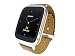 Produktbild Asus Zenwatch WI500Q-1A0002 (4,14cm Touchscreen, Qualcomm Snapdragon 400 APQ8026, 4GB, Lederarmband braun) silber