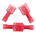Hilitchi 100pcs 22-16 Gauge Nylon Quick Splice Fully Insulated-Female / Male Spade Terminals Electrical Wire Connector Kit (22-16 A.W.G)